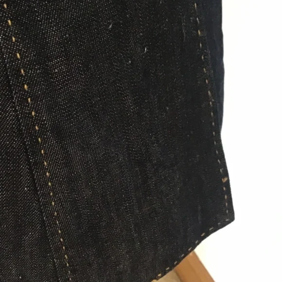 DSquared2 Size 46 Tailored Denim Blazer w Gorgeous contrast stitching - Picture 4 of 10